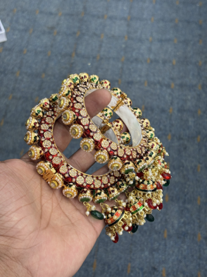 Rajwada Jhumki Kada