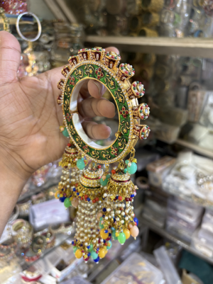 Rajwada Jhumka Bangle ( Openable ) (Set Of 2 Pcs)