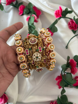 Heritage Gold Flower Stack (Single Hand)