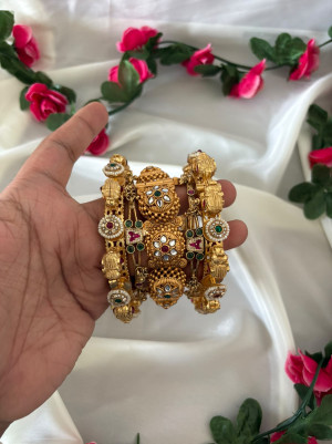 Heritage Elephant Gold Stack (Single Hand)
