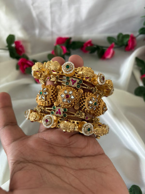 Heritage Elephant Gold Stack (Single Hand)